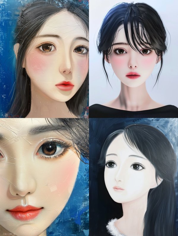 Ethereal Asian Portrait Artistry
