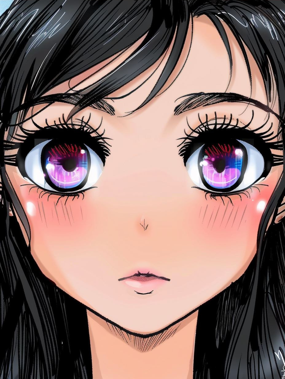 Celestial Gazes: Anime Eye Art Collection - Image 3