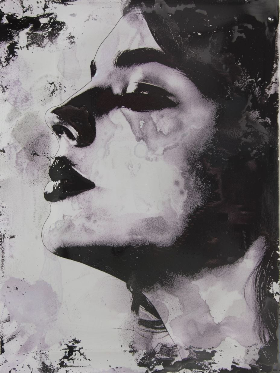 Ethereal Purple Noir Portraits - Image 1