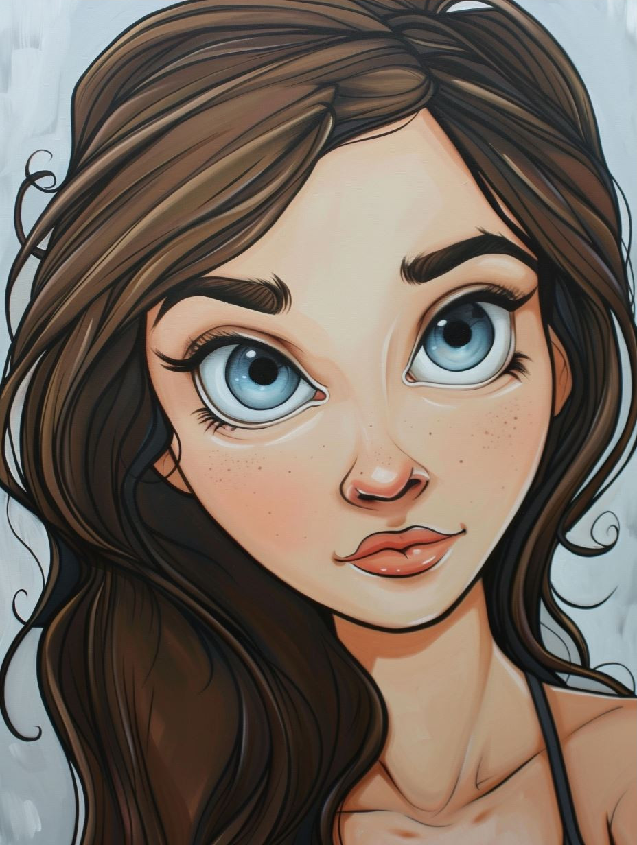 Emotional Portraits of Stylized Girls - Image 3