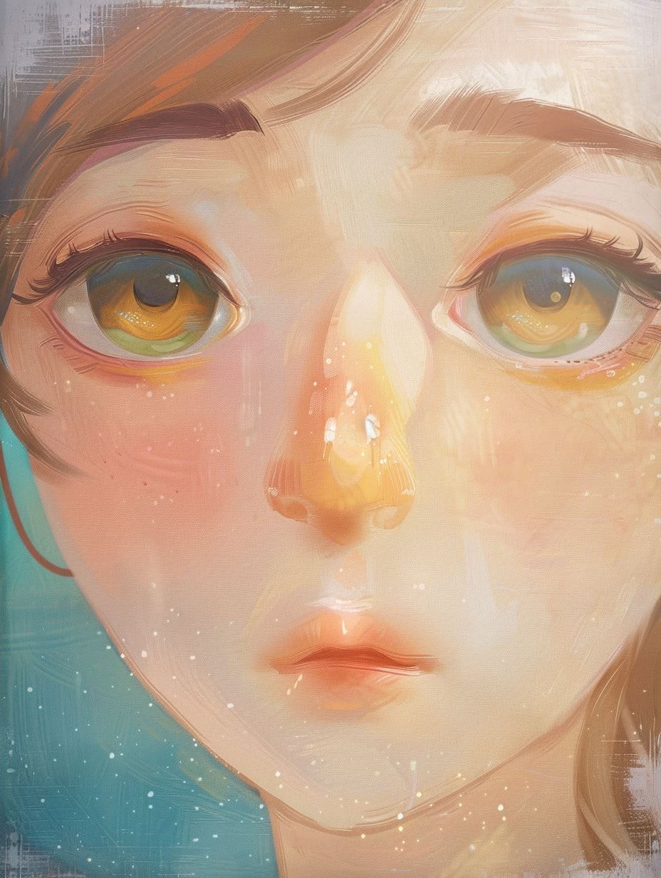 Ethereal Digital Portraits of Serene Anime Girls - Image 4