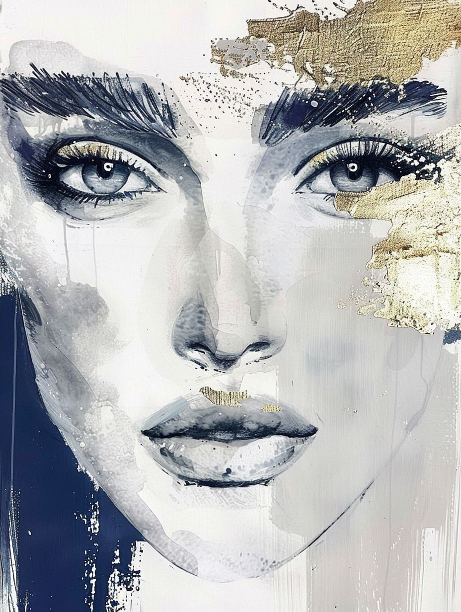 Ethereal Monochrome Portrait Studies - Image 4