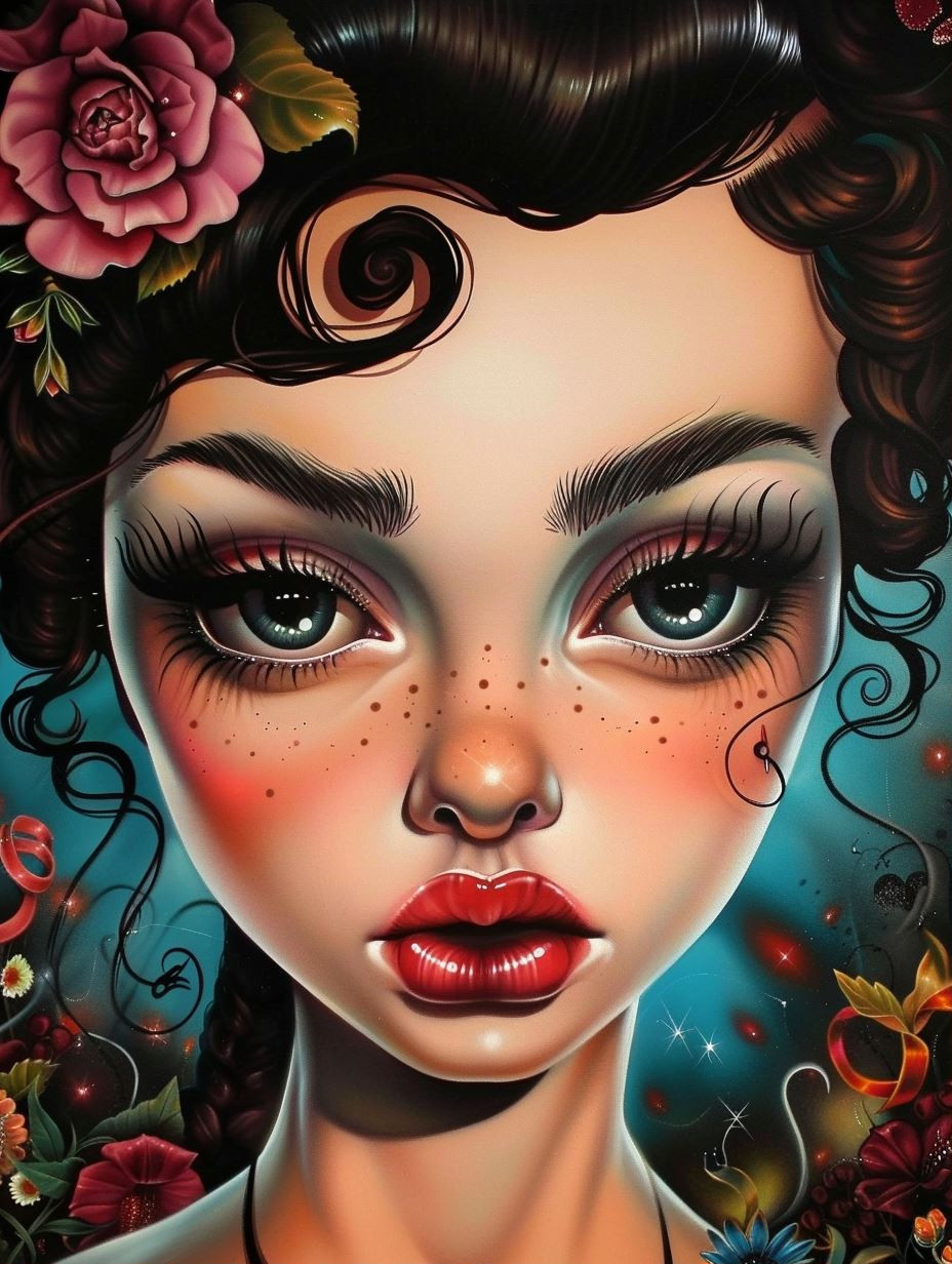 Ethereal Gothic Feminine Portraits - Image 1