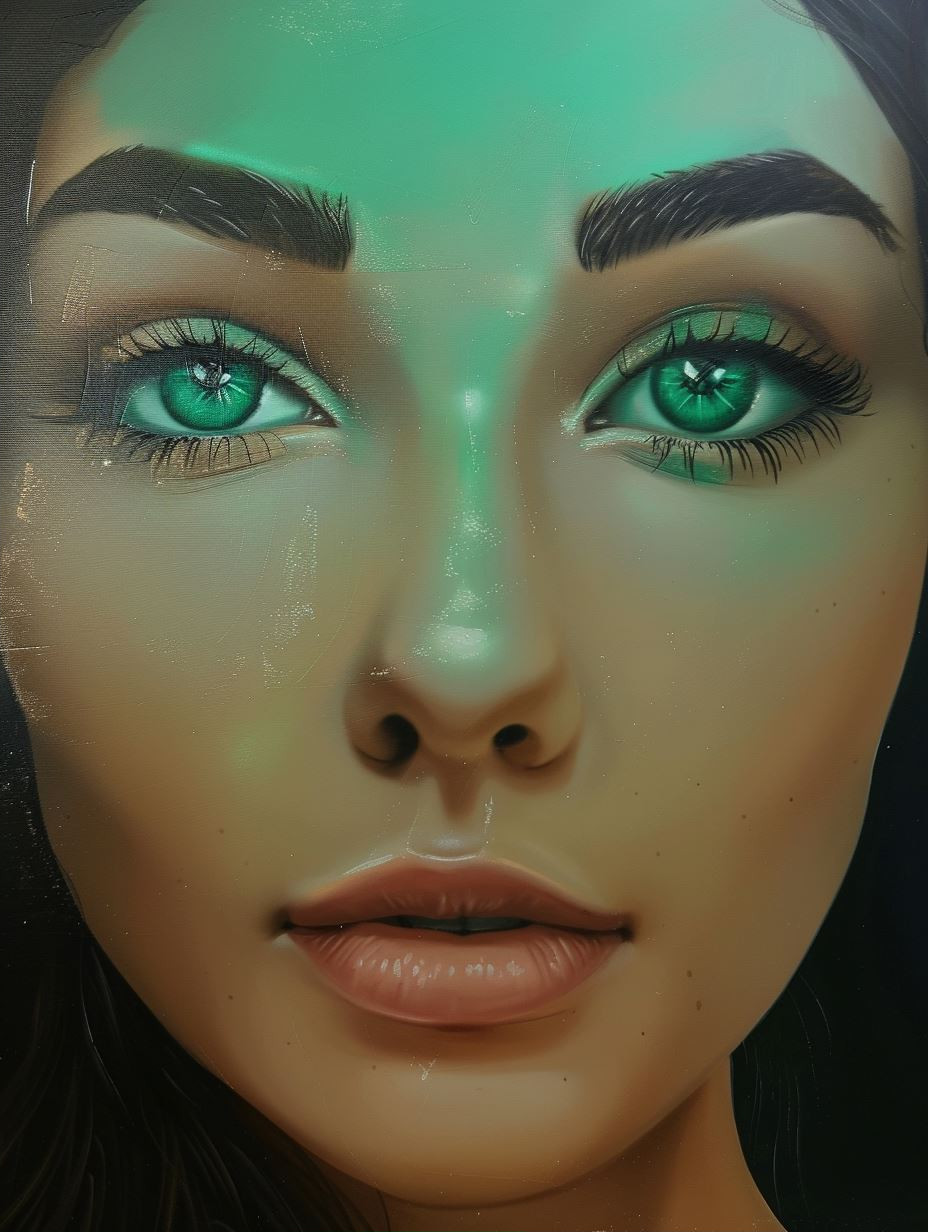 Ethereal Mint Android Gaze - Image 2