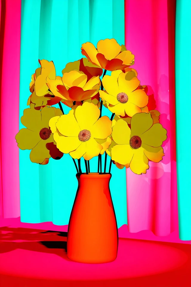 Vivid Pop Portrait - Image 3