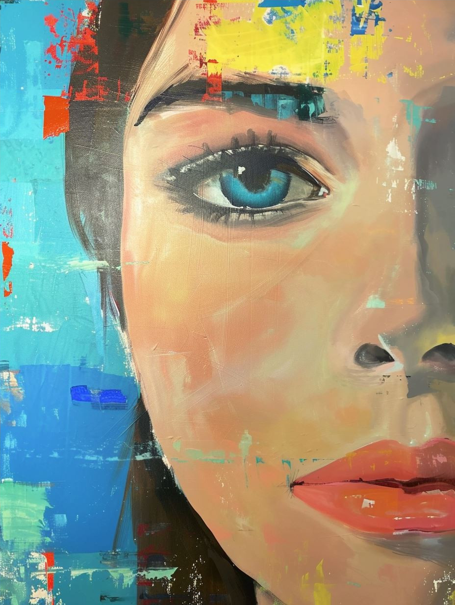 Abstract Digital Portraiture Study - Image 4