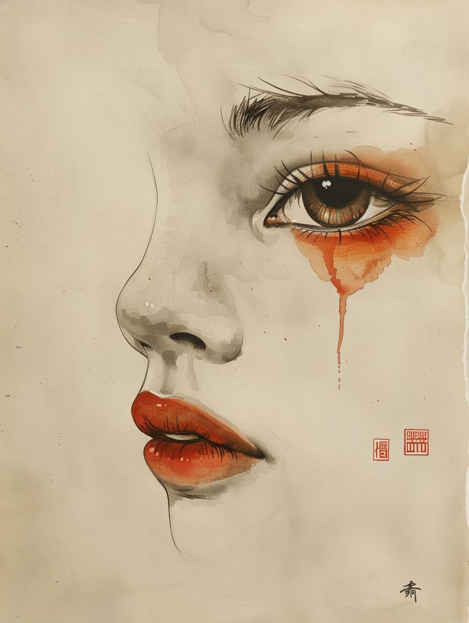 Whispers of Crimson and Ink - Image 2
