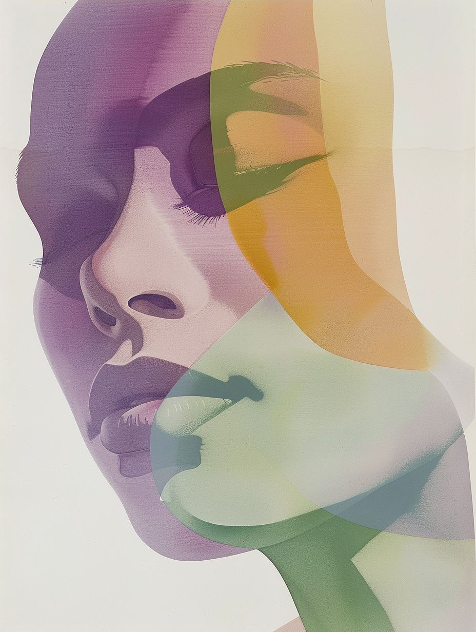 Prismatic Portraits: A Study in Layered Identity - Image 4