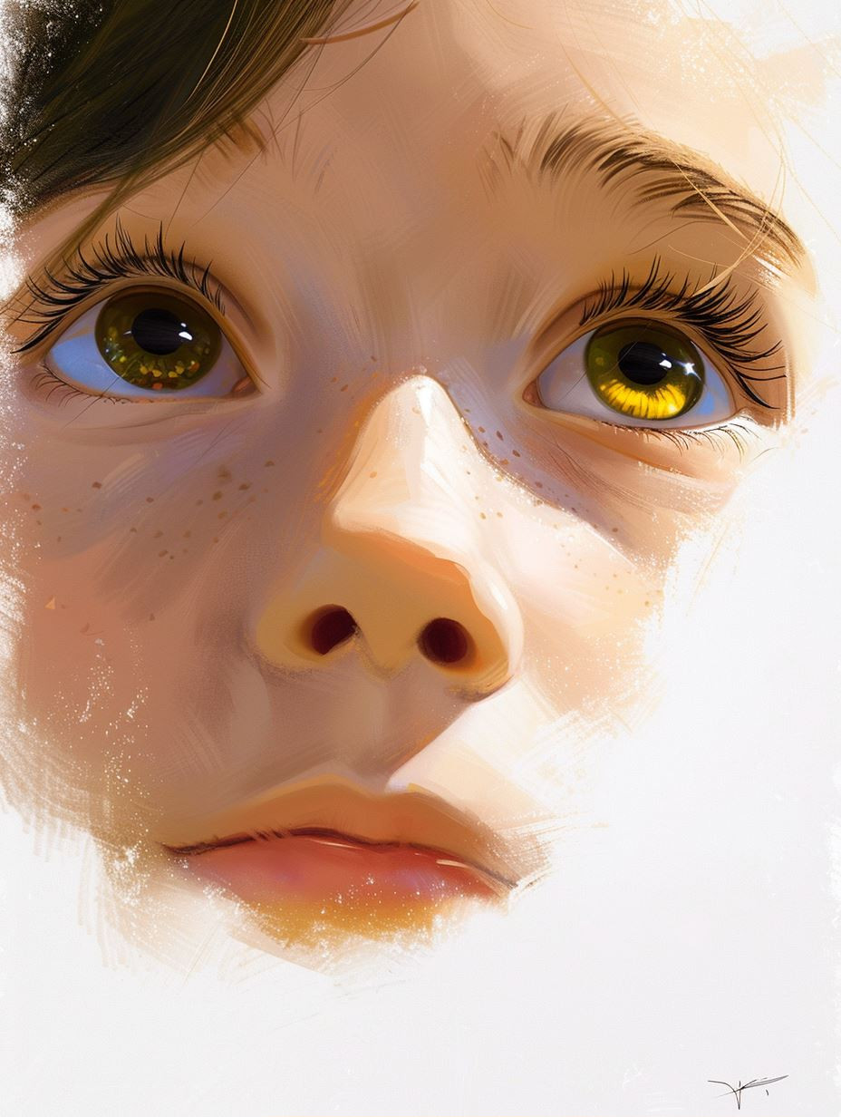 Ethereal Sunlit Portrait Studies - Image 1
