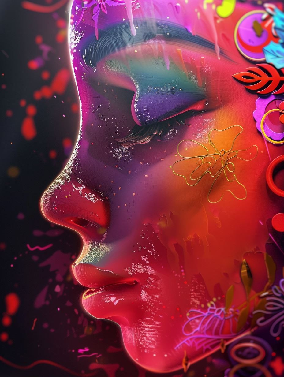 Vibrant Visions of Digital Beauty - Image 1