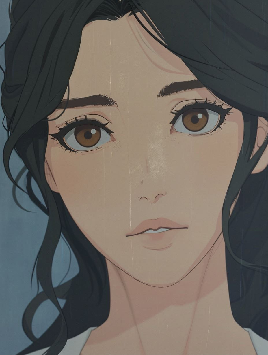 Soft Anime Portrait Study - Image 1