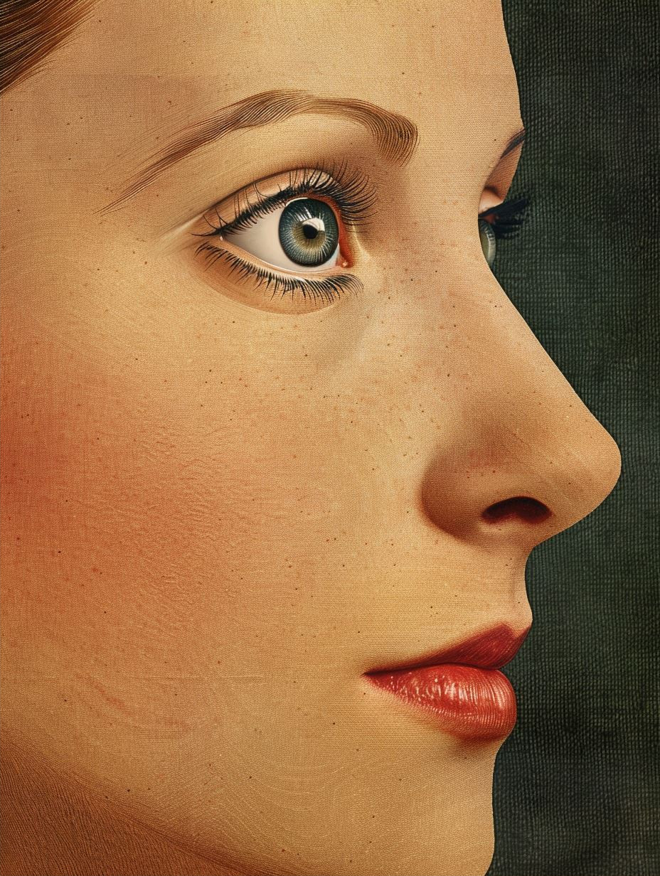 Vintage Mid-Century Portrait Study - Image 2