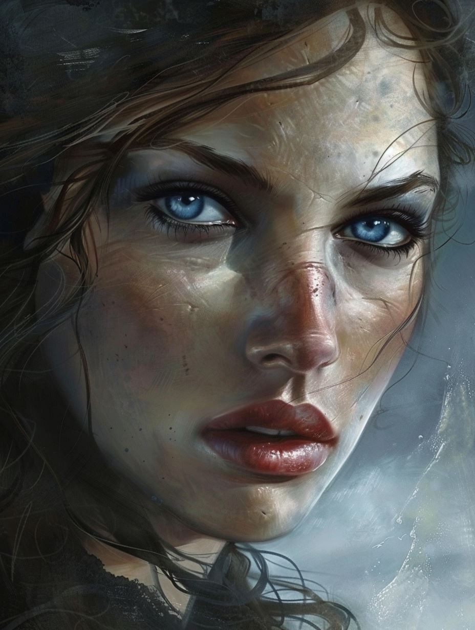 Gritty Ethereal Gaze - Image 1