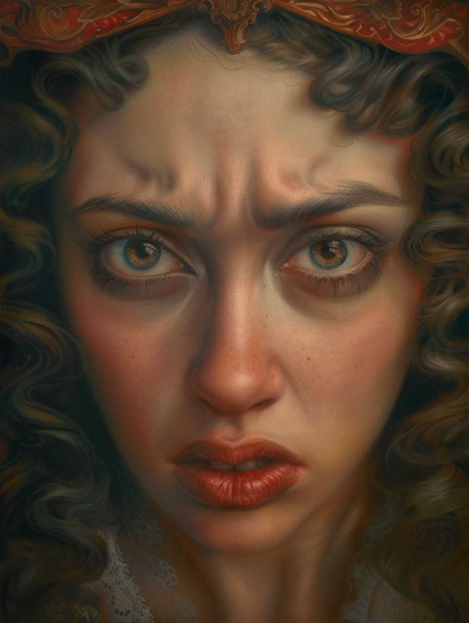 Haunting Portraits of Emotional Turmoil - Image 1