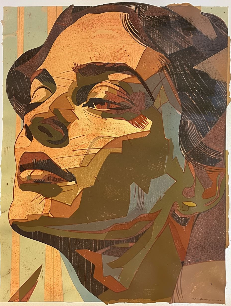 Earth Tones Stylized Portraiture - Image 3