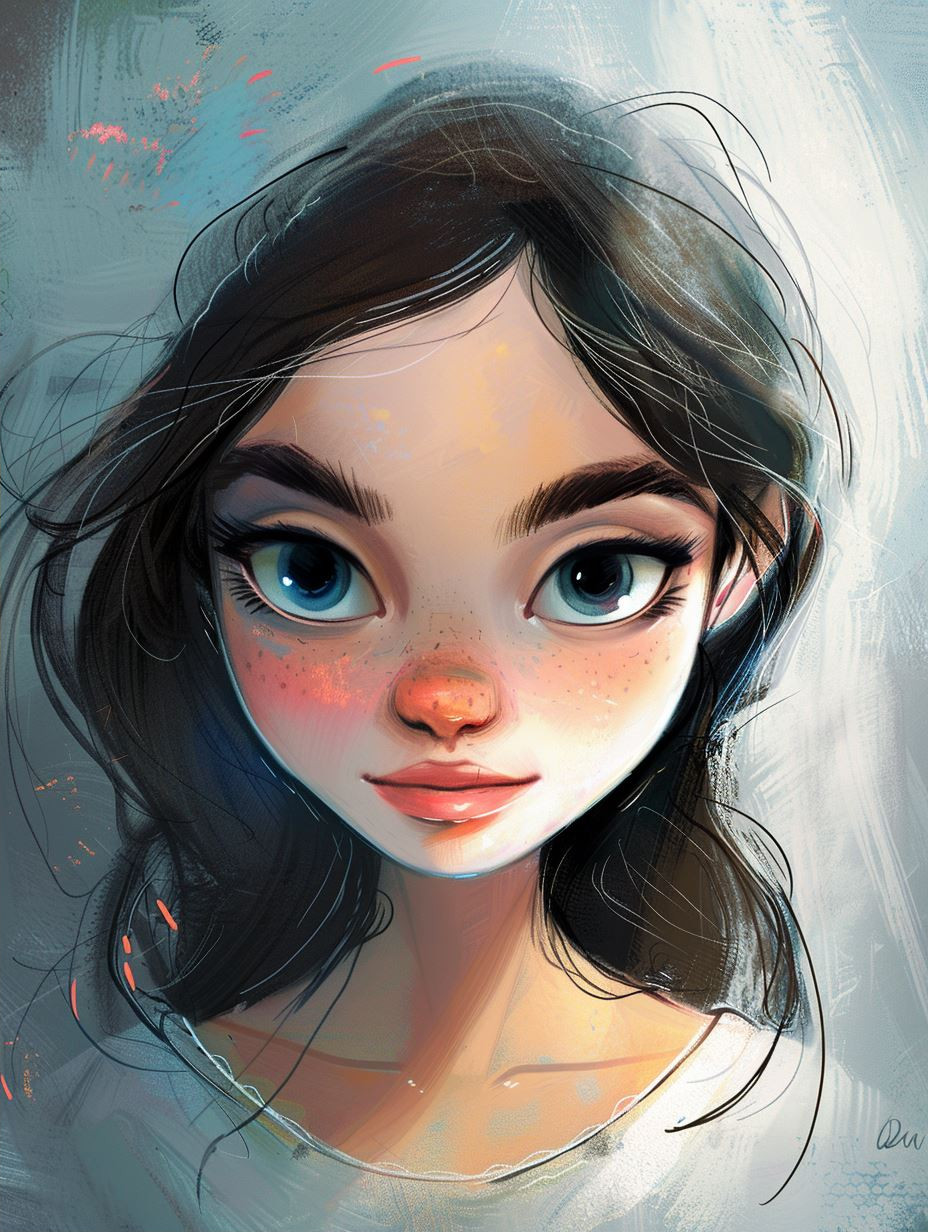 Whimsical Digital Portrait Studies - Image 2