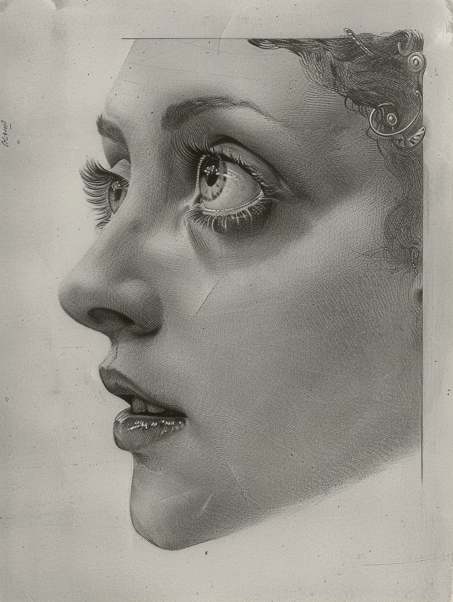 Whispers of the Past: Vintage Portrait Studies - Image 1