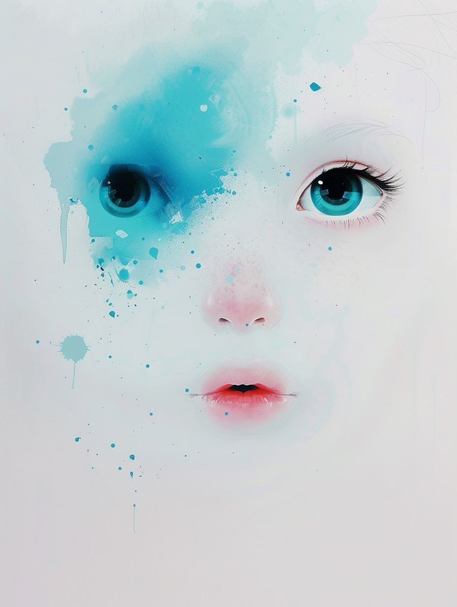 Ethereal Echoes in Watercolor - Image 2