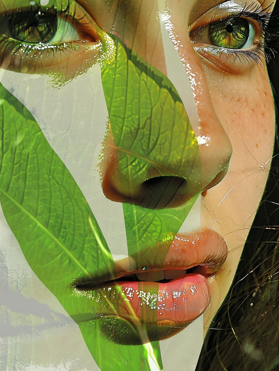 Fragmented Neon Gaze - Image 2