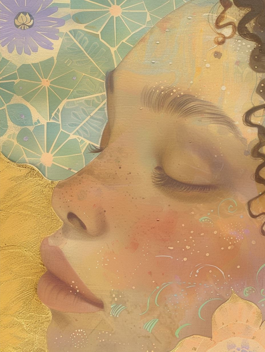 Ethereal Dreams of a Golden Muse - Image 2
