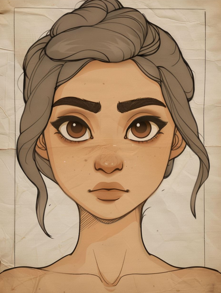 Digital Portrait Art Study - Image 3