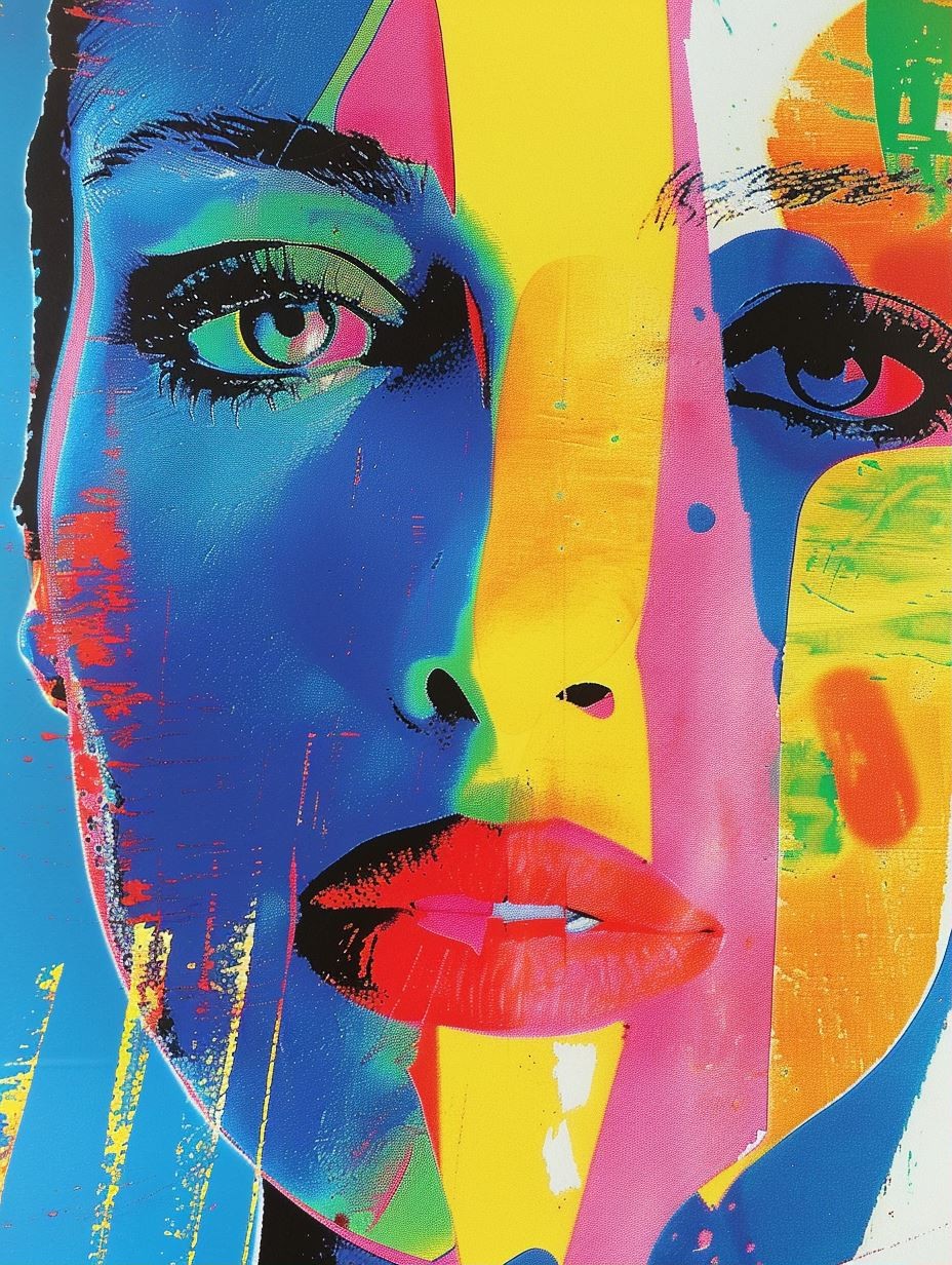 Neon Pop Art Portraiture - Image 1