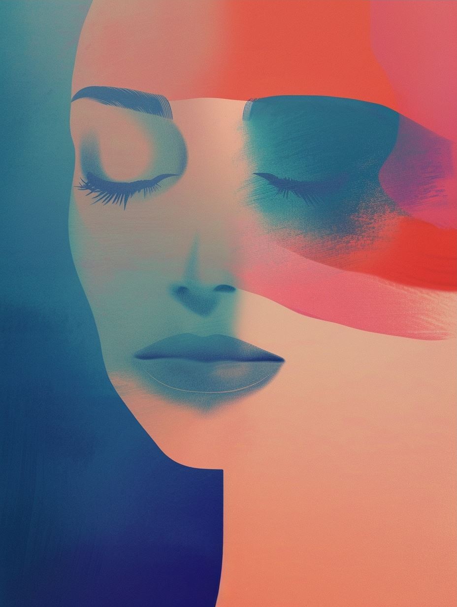 Ethereal Azure Silhouette - Image 3
