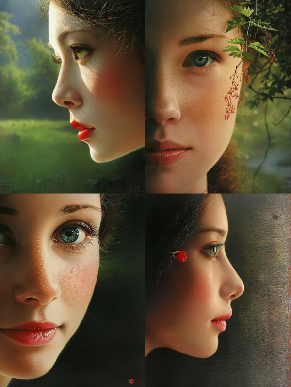 Ethereal Gazes of Nature