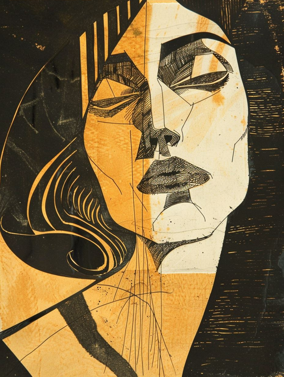 Golden Geometric Soul - Image 3
