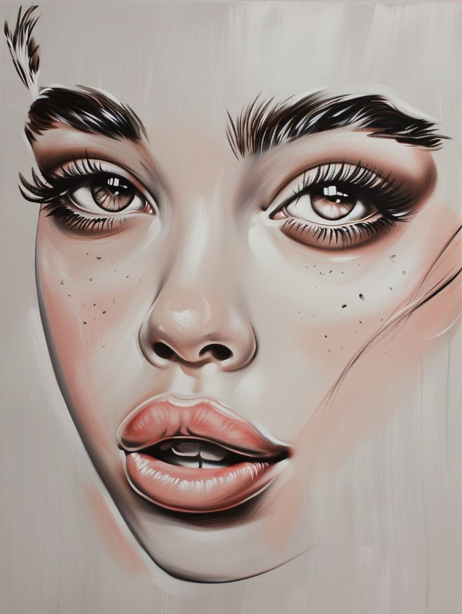Dewy Ethereal Beauty Portrait - Image 4