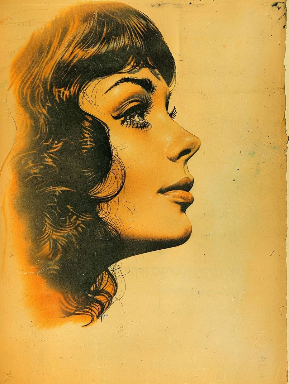 Vintage Glamour: A Study of Mid-Century Beauty - Image 2