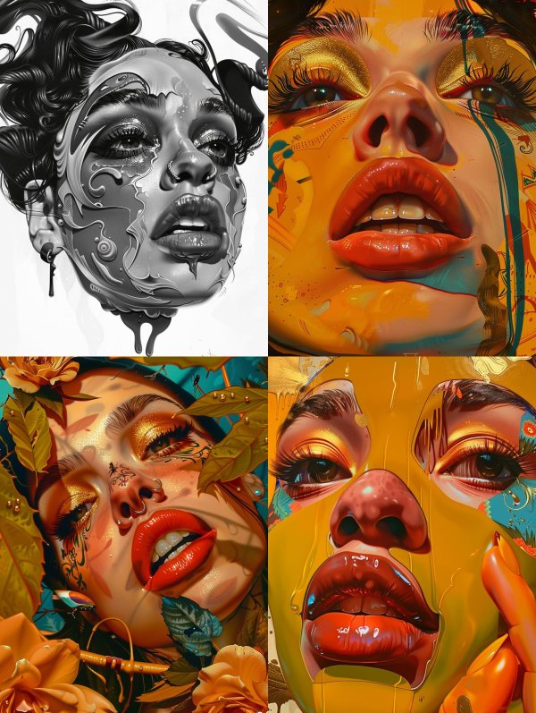 Fluid Expressions of Human Emotion