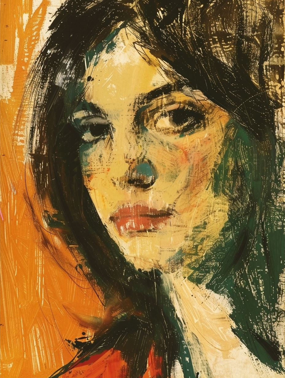 Fragmented Faces in Vibrant Color - Image 2
