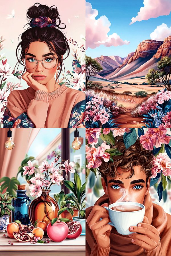 Whimsical Worlds of Art and Nature