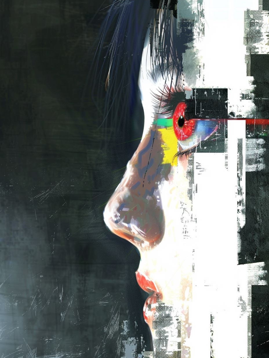 Glitchy Ethereal Digital Portraits - Image 3