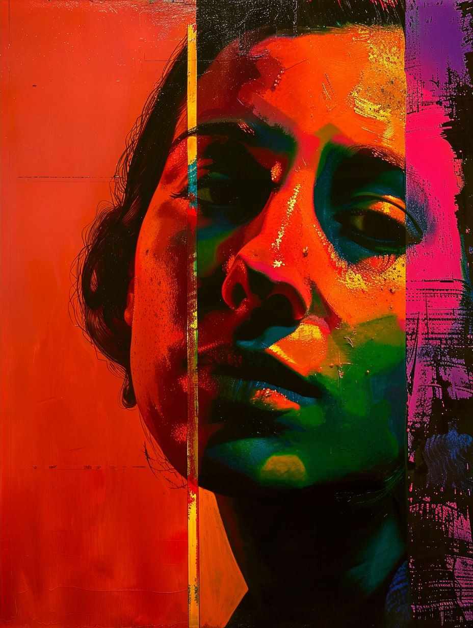 Prismatic Portraits in Neon Light - Image 4