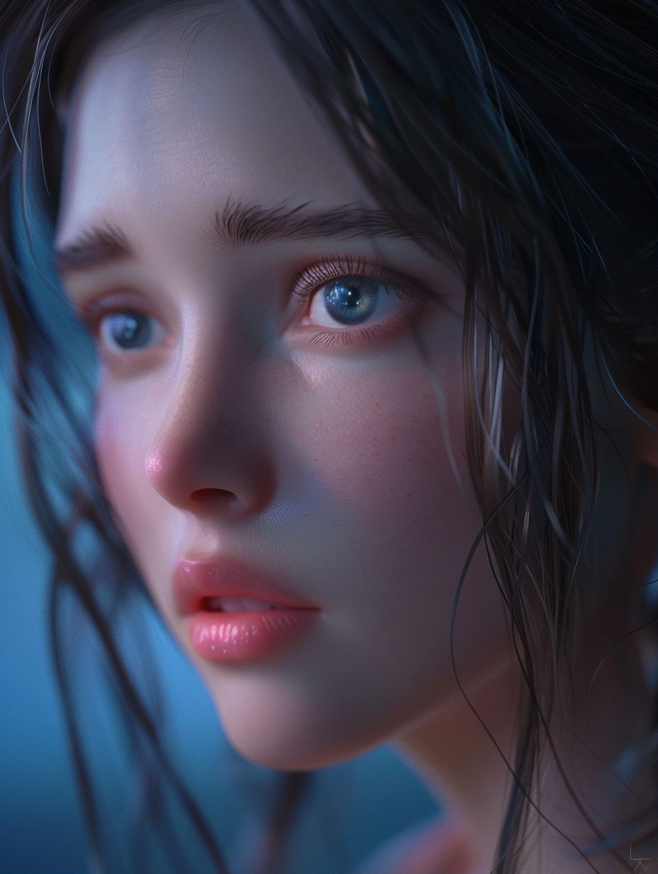 Ethereal Portraits of a Dreamy Maiden - Image 1