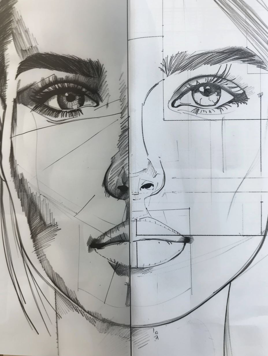 Duality of Portrait Sketching