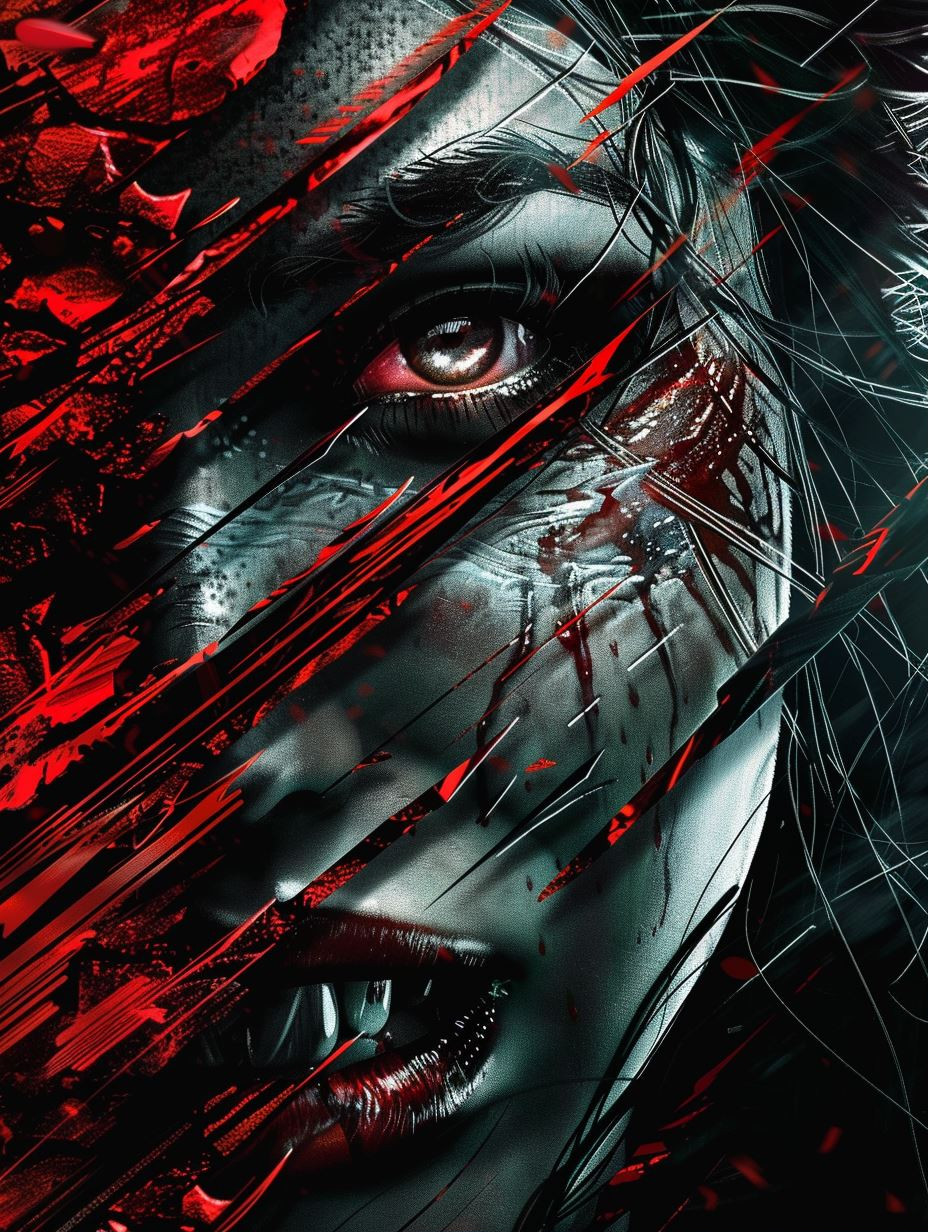 Crimson Shadows of Dark Horror - Image 1