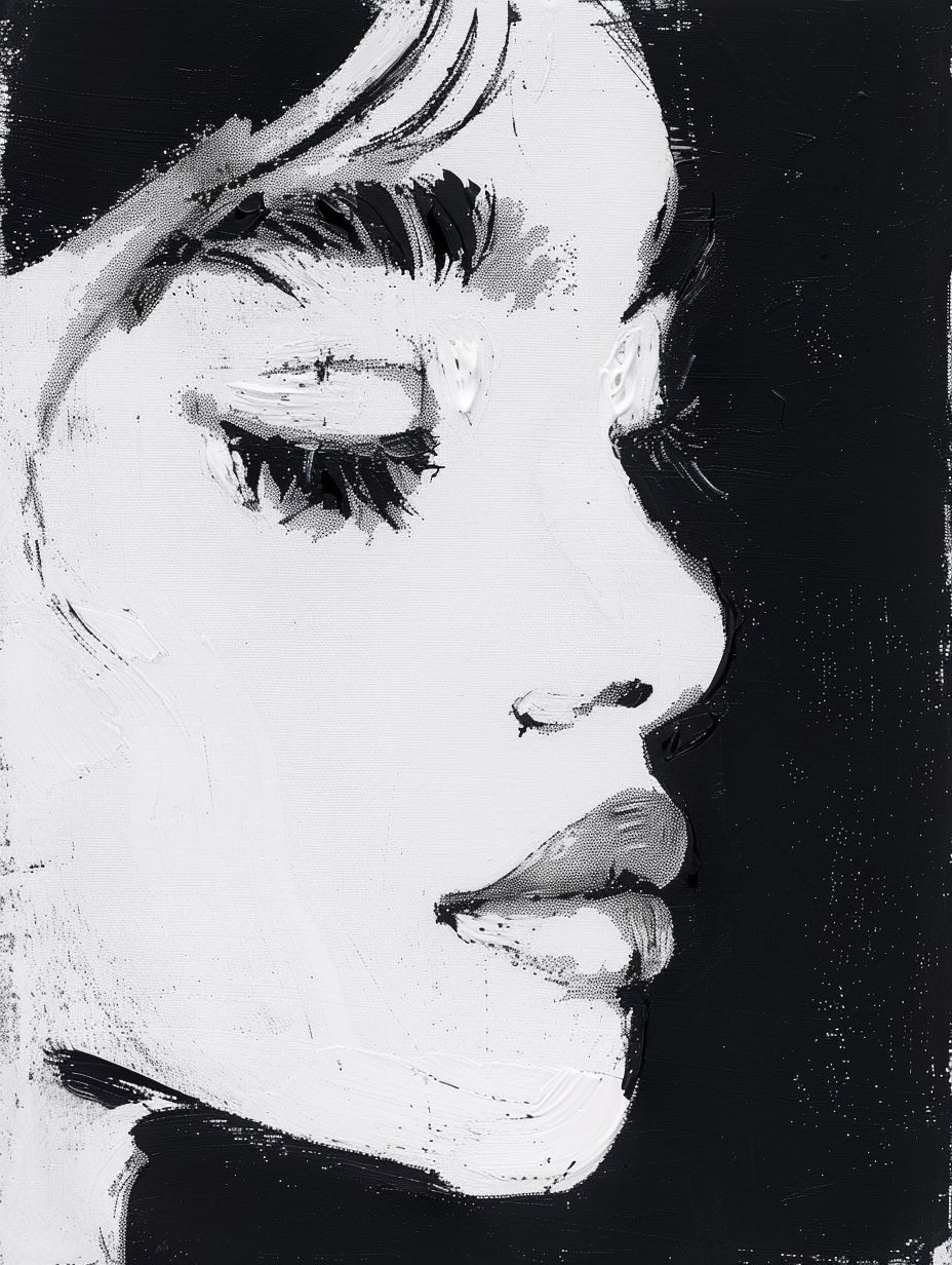 High Contrast Noir Portraits - Image 1