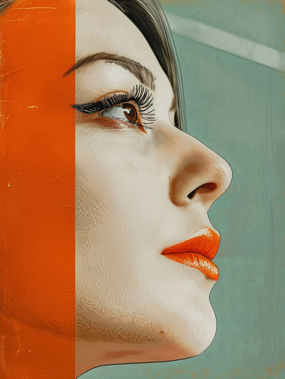 Vibrant Orange Cinematic Portraits - Image 4