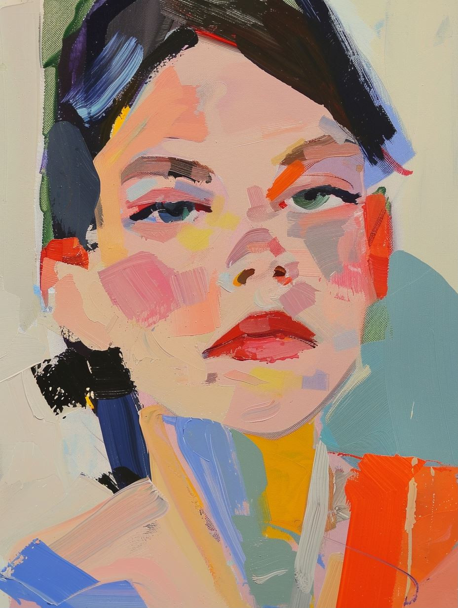 Prismatic Portraits of a Woman - Image 1