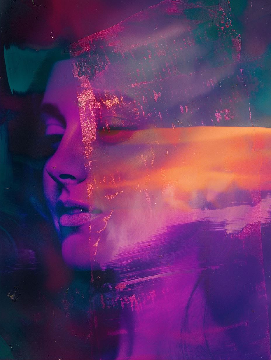 Neon Dream Double Exposure - Image 2