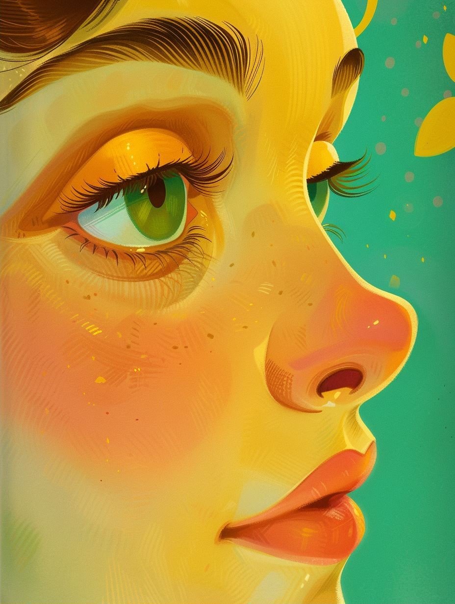 Ethereal Pastel Gaze - Image 2