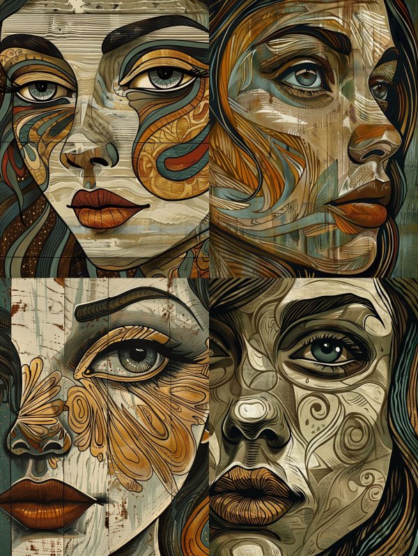 Wooden Whispers of a Woman