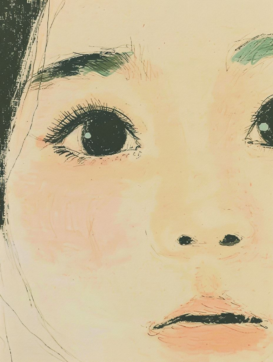 Soft Pastel Anime Portraiture - Image 1