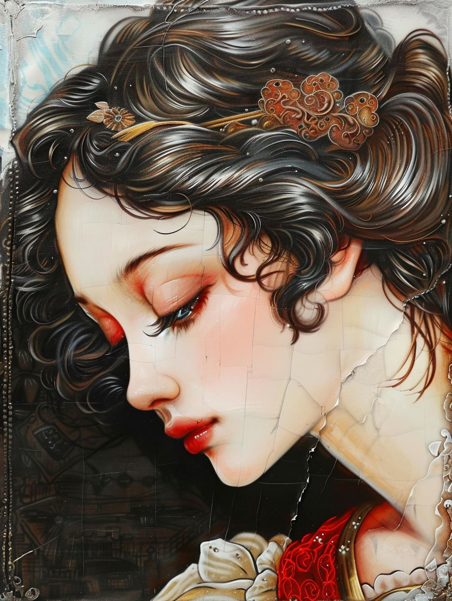 Ethereal Gazes: A Study in Melancholy - Image 4