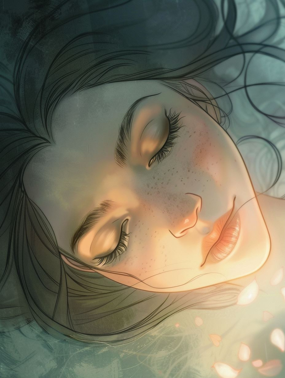 Ethereal Visions of Dreaming Women - Image 1