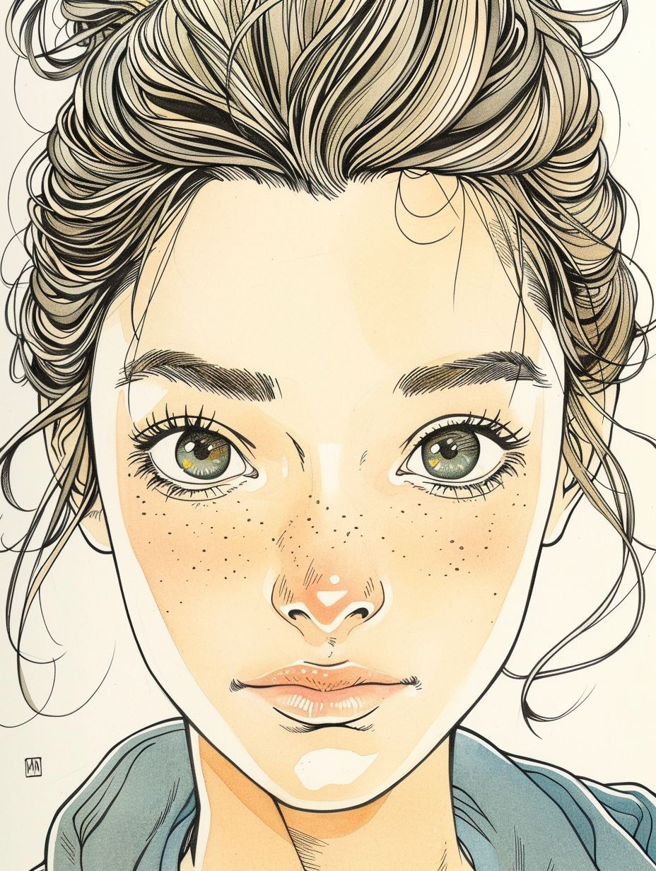 Ethereal Gazes in Digital Ink - Image 4