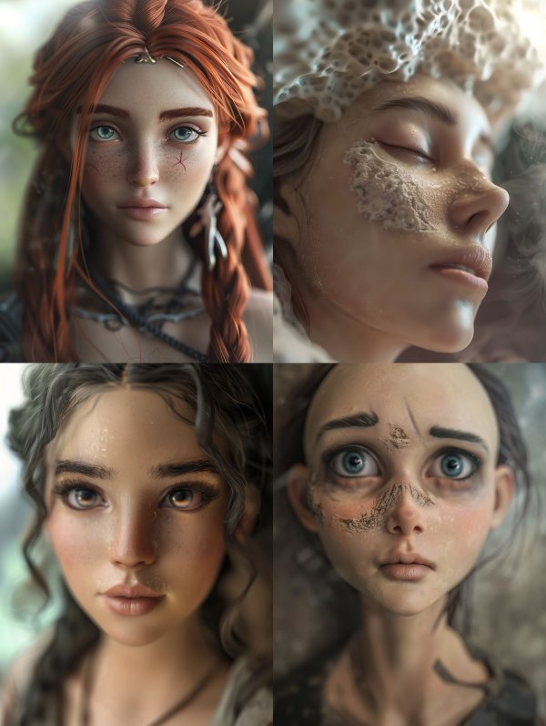 Ethereal Portraits of Mystical Women